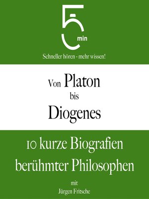 cover image of Von Platon bis Diogenes